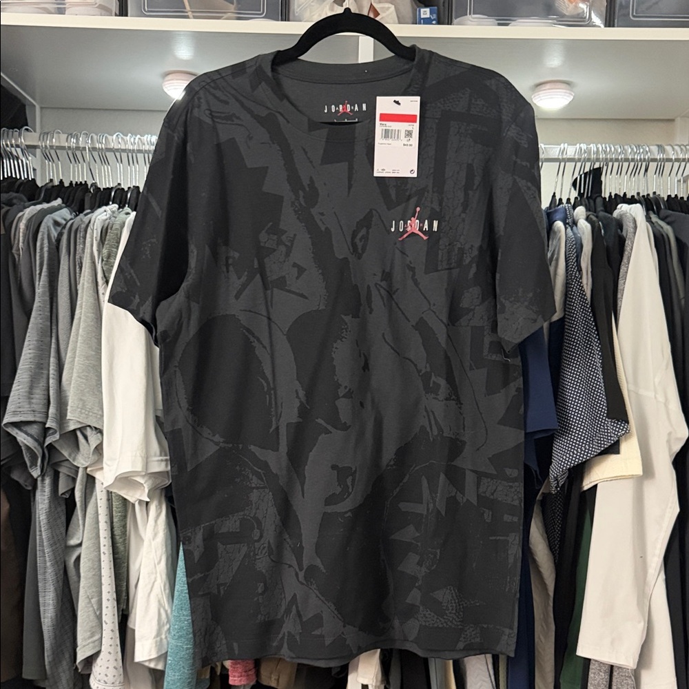 Jordan Charcoal Graphic Men's Tee